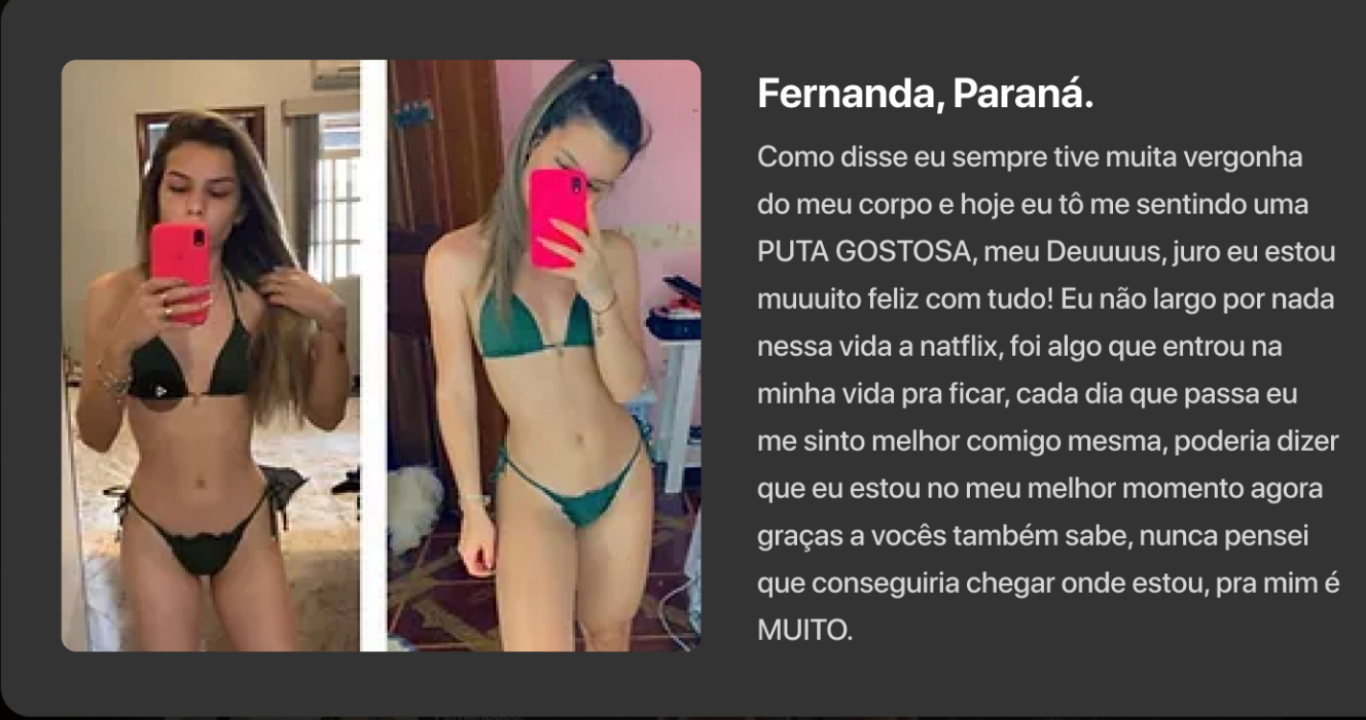 depoimentos fitness